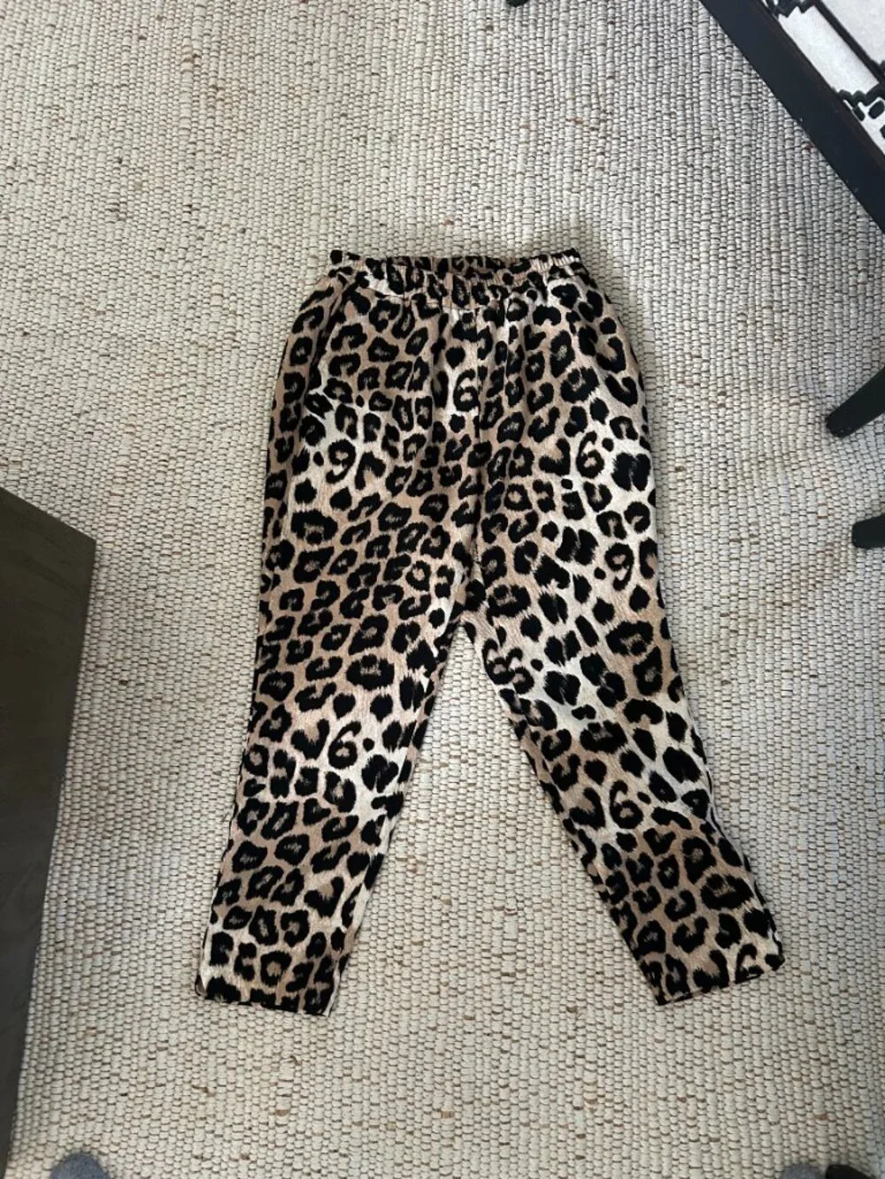J.Crew Leopard Print Pull-On Pants Size Small
